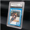Image 1 : 1979 O Pee Chee Edmonton Oilers Wayne Gretzky Graded Rookie Reprint #18