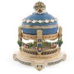 Cradle With Garland 1907 Love Trophies Royal Russian Egg