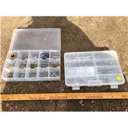 LOT OF 2 SCREW DISPLAY CASES