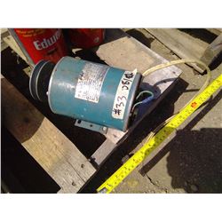 GEC ELECTRIC MOTOR BS2210H-DP, 60HZ, 1/2 HP