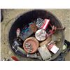 Image 2 : BUCKET OF MISC. TRACTOR PARTS