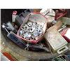 Image 5 : BUCKET OF MISC. TRACTOR PARTS