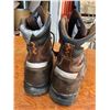 Image 5 : SIZE 10 1/2 DAKOTA STEEL TOED BOOTS