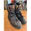 Image 1 : SIZE 9 GOODHUE BOOT COMPANY STEEL TOED BOOTS