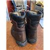 Image 4 : SIZE 9 GOODHUE BOOT COMPANY STEEL TOED BOOTS