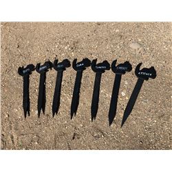 SQUIRREL PLANT MARKERS