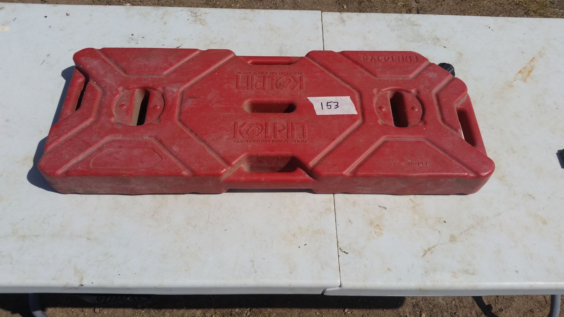 KOLPIN ATV GAS CAN 15L Schmalz Auctions