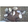 Image 2 : BUCKET OF BOAT PROPELLERS AND FAUCETS