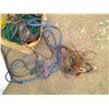 Image 2 : BOX OF AIR HOSE, BOOSTER CABLES, EXTENSION CORDS