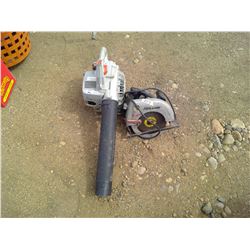 GAS LEAF BLOWER AND 2.4HP SKILL SAW/CIRCULAR SAW