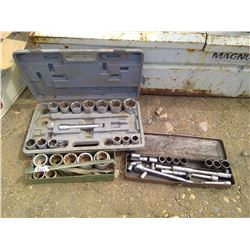3/4" DRIVE RATCHET AND SOCKET SETS