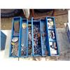 Image 1 : BLUE TOOLBOX W/ ASSORTED TOOLS
