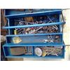 Image 3 : BLUE TOOLBOX W/ ASSORTED TOOLS