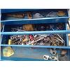 Image 4 : BLUE TOOLBOX W/ ASSORTED TOOLS