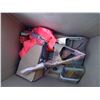 Image 4 : 4 BOXES OF MISC. PLANER, WRENCH, LIGHTS