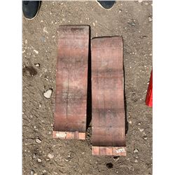 WOODEN VEHICLE RAMPS