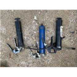 3 GREASE GUNS