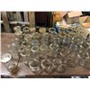 Image 1 : 3 SMALL MASON JARS + 34 LARGE MASON JARS