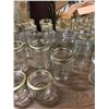Image 4 : 3 SMALL MASON JARS + 34 LARGE MASON JARS