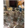 Image 6 : 3 SMALL MASON JARS + 34 LARGE MASON JARS