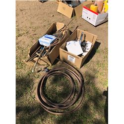 COPPER TUBING AND OTHER ASSORTED PLUMBING SUPPLIES