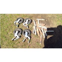 SCAFFOLDING WHEELS & CONNECTORS & ACCESSORIES 2 PAILS
