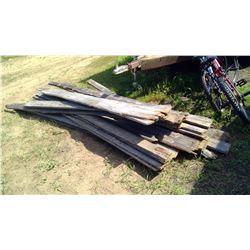 LARGE LOT OF RUSTIC WOOD