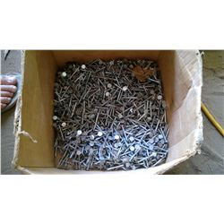 BOX OF 2.5-INCH ROOFING NAILS