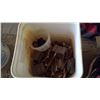 Image 1 : BUCKET OF LAG BOLTS, ETC.