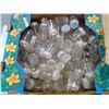 Image 2 : 2 BOXES OF SMALL BOTTLES WITH LIDS
