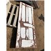 Image 1 : ANTIQUE WOODEN DOOR NO DOOR HANDLE 6FT 4IN LENGTH 2FT 5IN WIDTH
