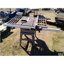 KING CANADA MODEL KC-10TC TABLE SAW - 110/220V, 3450RPM