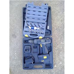 14.4 V ELECTRIC DRILL AND BITS