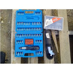 EXCHANGEABLE HEAD SCREWDRIVER, BITS, AND MULTI-TOOL