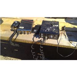 TWO CB RADIOS (ONE SANYO TWO IS RCA CO-PILOT)