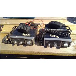 TWO CB RADIOS BOTH ARE HY-GAIN