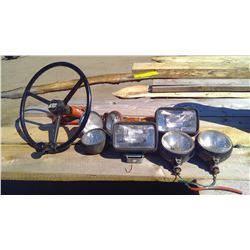 ONE TRACTOR STEERING WHEEL