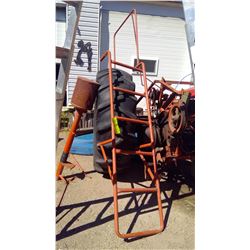 OTHER ORANGE TRACTOR LADDER