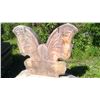 Image 3 : BUTTERFLY WOOD CARVING 4FT BY 4FT