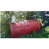 Image 1 : RED TANK HAS USED OIL IN IT 1/4 FULL MISSING MAIN BUNG PUMP WORKS BUT CRACKED