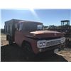 Image 1 : LATE 50'S FORD F350 4 SPEED 5.14 SERIAL#699350WK/10804, STORED INDOORS