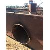 Image 3 : 300 GAL STEEL STOCK WATER TANK C/W WOOD HEATER