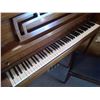 Image 2 : Wooden Upright Piano w/ Bench - Conn (58" x 22" x 42"H)