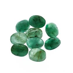 12.03 cts. Oval Cut Natural Emerald Parcel