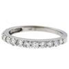 Image 2 : 3.90 ctw Diamond Ring Set - 14KT White Gold