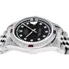 Image 5 : Rolex Mens Stainless Steel Diamond Lugs & Ruby Datejust Wristwatch