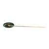 Image 2 : Glass Bead Stick Pin - Pewter