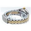 Image 4 : Rolex Ladies 2 Tone 14K Blue Vignette Diamond 26MM Datejust Wristwatch