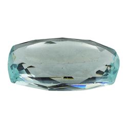 9.63 ct.Natural Cushion Cut Aquamarine