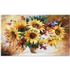 Image 1 : Sunflowers by Afremov, Leonid